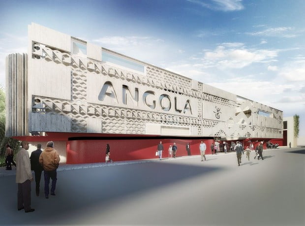 pavilhão de Angola para a Expo de Milão