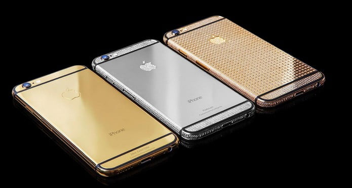 iphone 6s ouro e diamante