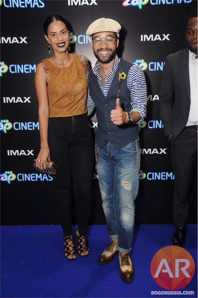 Laton e esposa ZAP Cinemas IMAX