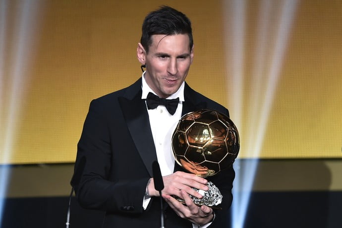 Messi bola de ouro 2015