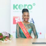 Eliana Mungojo 1ª dama de honor Miss Angola 2017